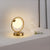 Lampe Globe Verre Vintage