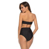 Maillot de bain 2 pièces Noire Rétro