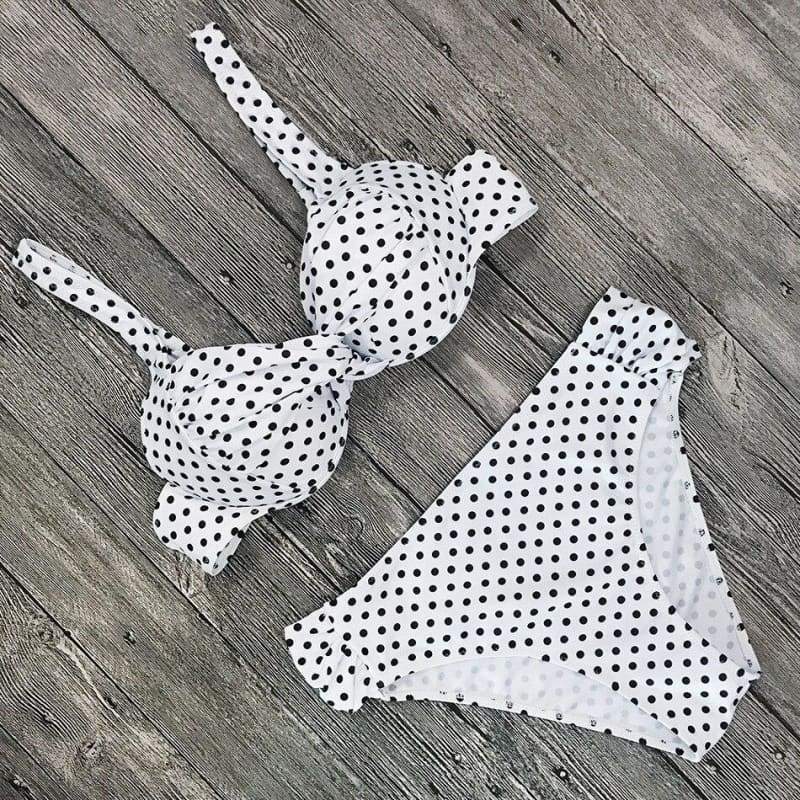 Maillot De Bain Deux Pièces Vintage