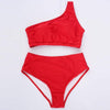 Maillot De Bain Vintage Rouge Love