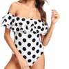 Maillot De Bain Vintage À Pois