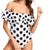 Maillot De Bain Vintage À Pois