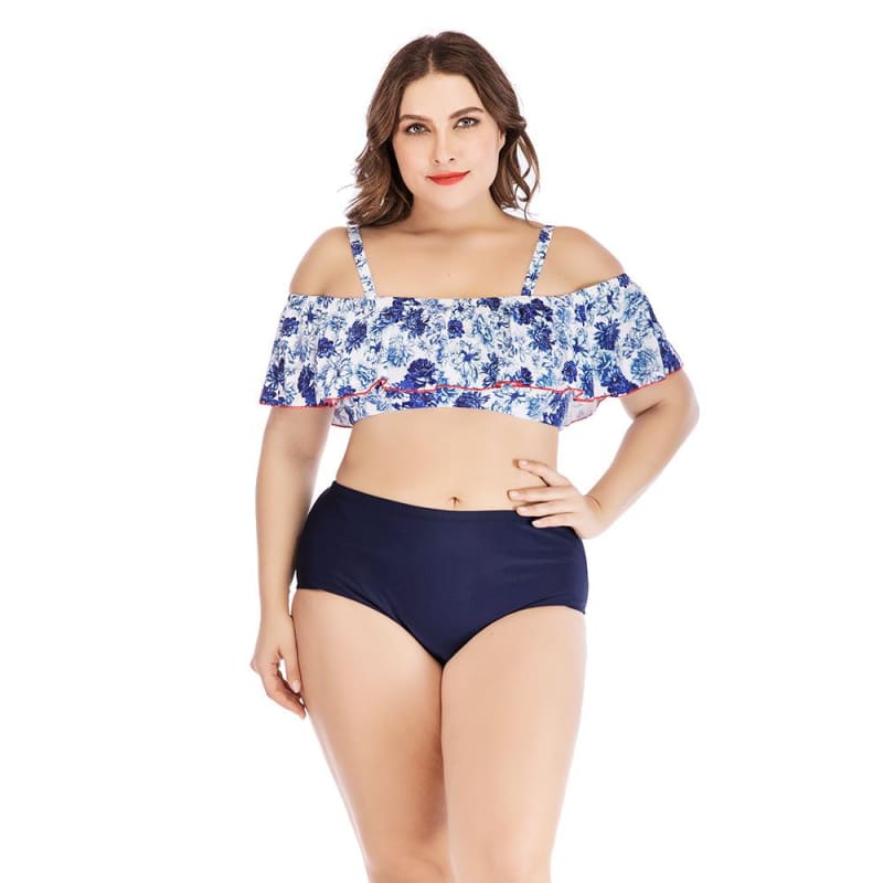Maillot De Bain Vintage Stylé Grande Taille