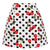 Mini Jupe Vintage Polka Dots Cerises