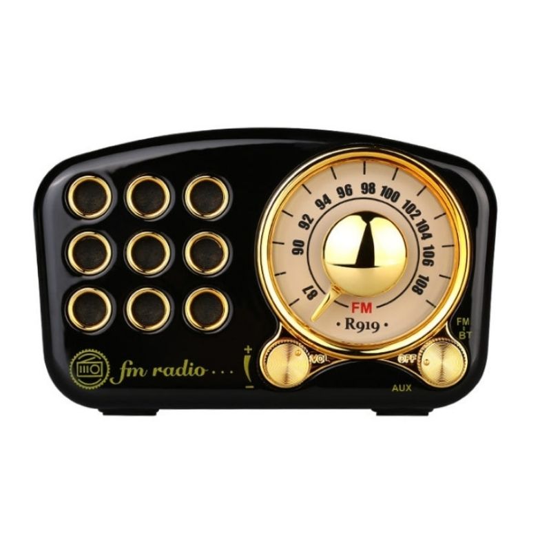 Poste Radio Bluetooth Vintage