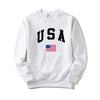 Pull vintage usa blanc