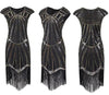 Robe Charleston Année 20 Or