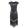 Robe Charleston Année 20 Argent