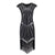 Robe Charleston Année 20 Argent