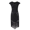 Robe Charleston Année 20 Noire