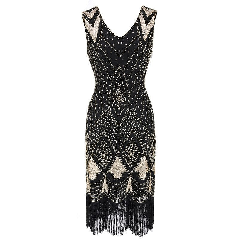 Robe Gatsby Chic Noire