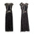 Robe Gatsby Longue Noire