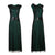 Robe Gatsby Longue Verte