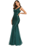 Robe Gatsby Mariage Vert Émeraude