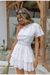 Robe Vintage Broderie fleurs