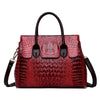 Sac à Main Crocodile Vintage rouge