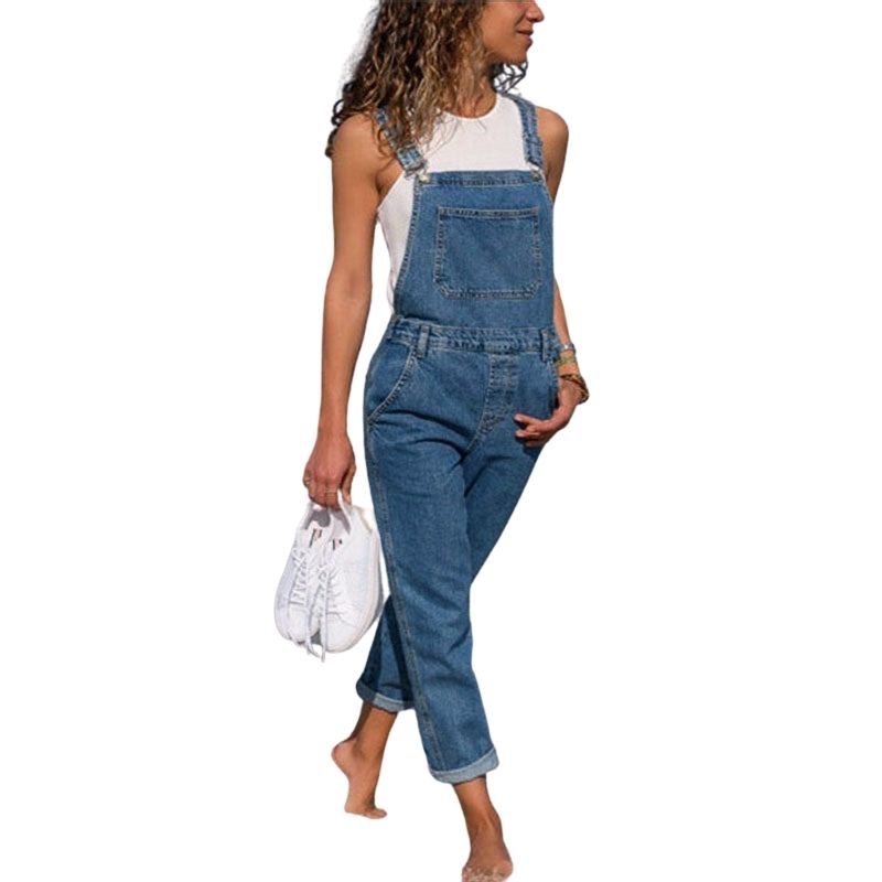 Salopette en Jean Vintage Pour Femme