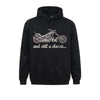 Sweat Shirt Dessin Moto Vintage