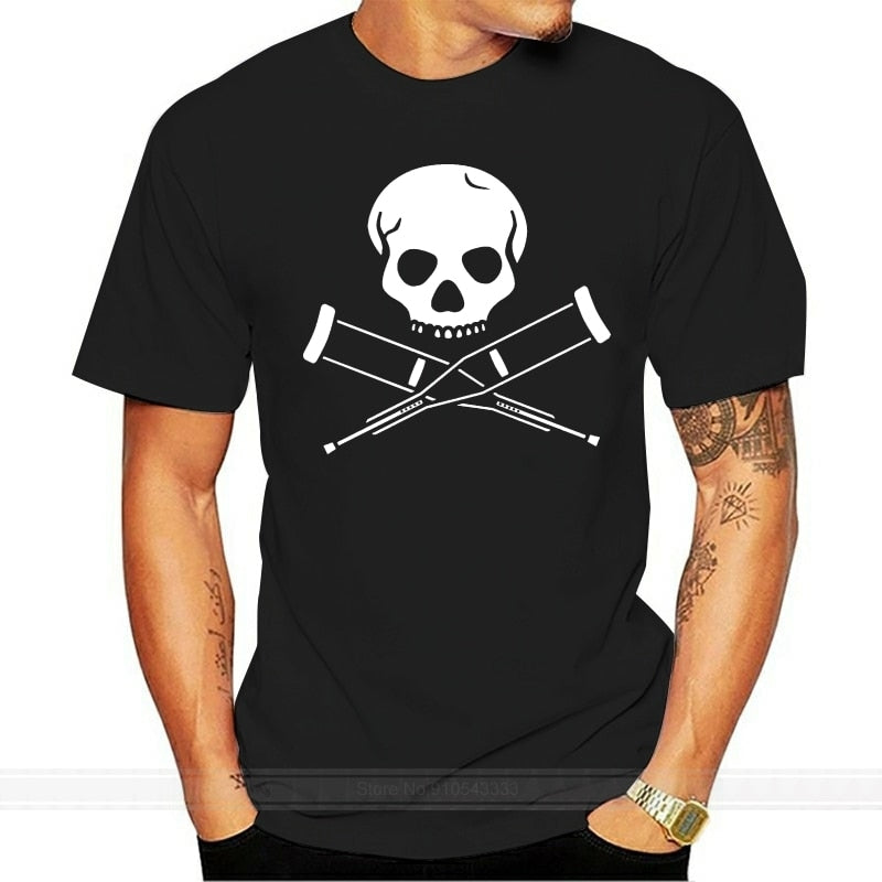 T-Shirt Tête De Mort Vintage