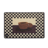 Tapis de Couloir Vintage Motif Tasse de Café