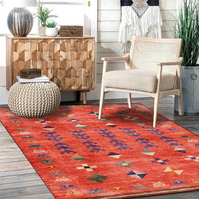 Tapis Orange Vintage