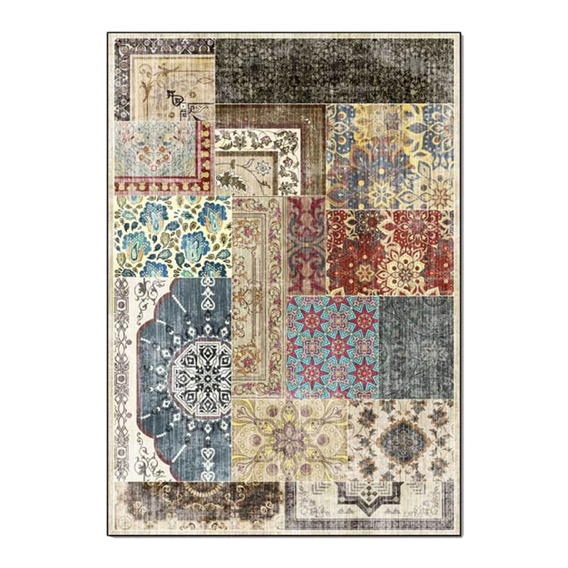 Tapis Patchwork Kilim Vintage