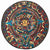 Tapis Rond Vintage Mandala