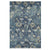 Tapis Vintage bleu Canard