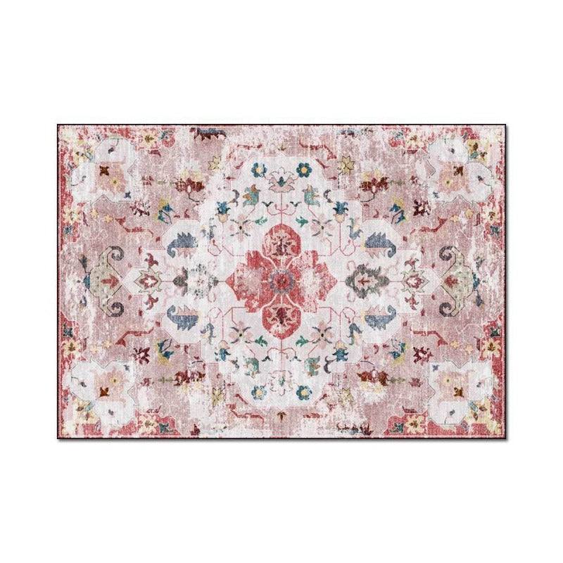 Tapis Vintage Persan Floraux