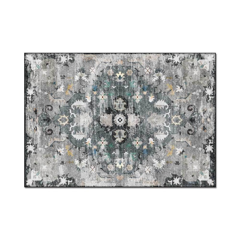 Tapis Vintage Persan Floraux