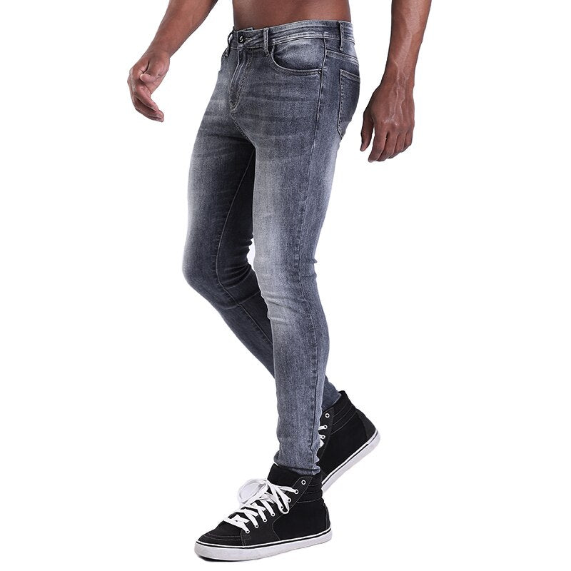 Jean Slim Vintage Pour Homme