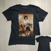 T-shirt Vintage Rock imprimé